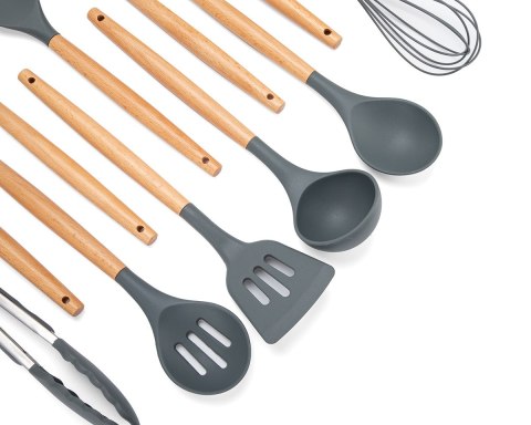 ZESTAW 12 PRZYBORÓW KUCHENNYCH W STOJAKU E-6289 ELITEHOFF ZESTAW 12 PRZYBORÓW KUCHENNYCH W STOJAKU E-6289 ELITEHOFF