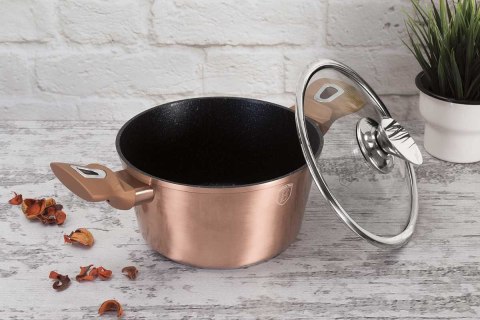 ZESTAW GARNKÓW GRANITOWYCH BERLINGER HAUS BH-6191 ROSE GOLD BERLINGER HAUS