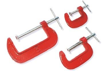 3 ŚCISKI STOLARSKIE TYP 'C' 25 50 75 mm 3 ŚCISKI STOLARSKIE TYP 'C' 25 50 75 mm