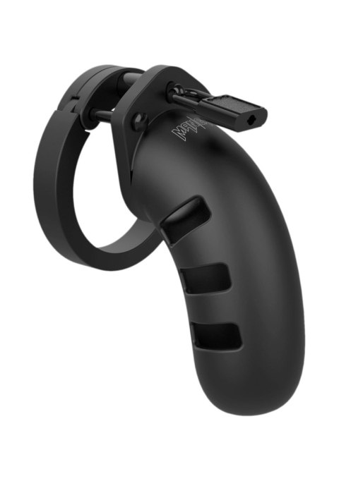 Model 21 - Chastity - 4.5"""" - Silicone Cock Cage - Black Model 21 - Chastity - 4.5"""" - Silicone Cock Cage - Black