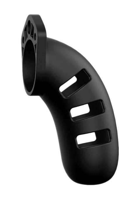 Model 21 - Chastity - 4.5"""" - Silicone Cock Cage - Black Model 21 - Chastity - 4.5"""" - Silicone Cock Cage - Black