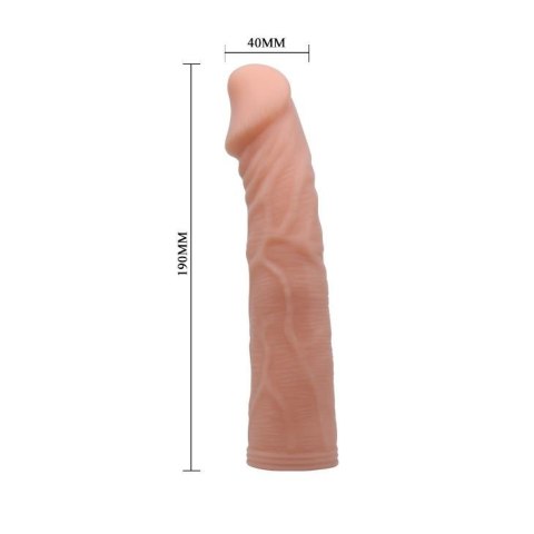 Strap-on elastyczne dildo realistyczny penis 19 cm Strap-on elastyczne dildo realistyczny penis 19 cm