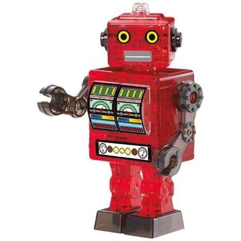 Crystal puzzle Robot czerwony Crystal puzzle Robot czerwony