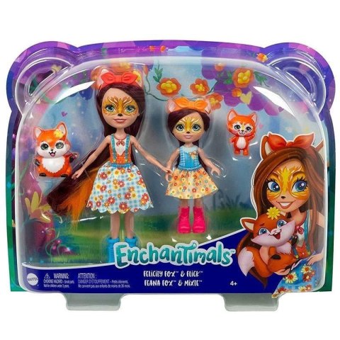 Enchantimals. Lalki siostry 2-pak HCF81 Enchantimals. Lalki siostry 2-pak HCF81
