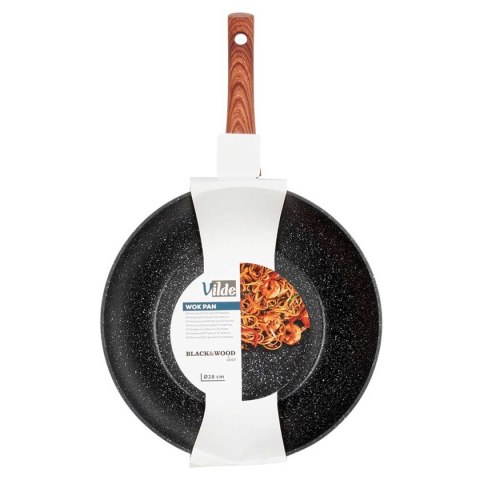 GŁĘBOKA PATELNIA GRANITOWA WOK 28cm 199079 VILDE