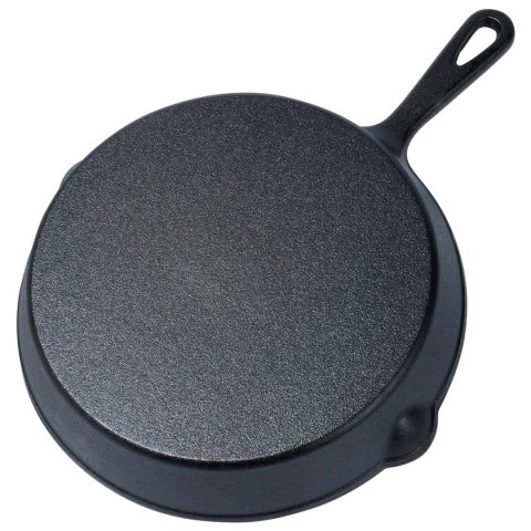 PATELNIA ŻELIWNA 25cm Z SILIKONOWĄ NAKŁADKĄ CAST LINE 199035 VILDE