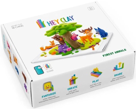 Hey Clay Zwierzęta Leśne 18011 Hey Clay Zwierzęta Leśne 18011