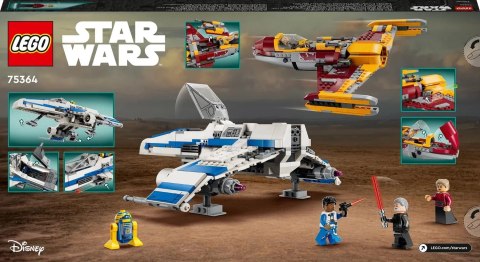 LEGO Star Wars E-Wing Nowej Republiki kontra Myśliwiec Shin Hati 75364 LEGO Star Wars E-Wing Nowej Republiki kontra Myśliwiec Shin Hati 75364