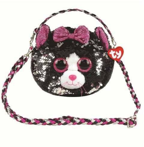 Ty Fashion - cekinowa torba na ramię - Kot Ty Fashion - cekinowa torba na ramię - Kot