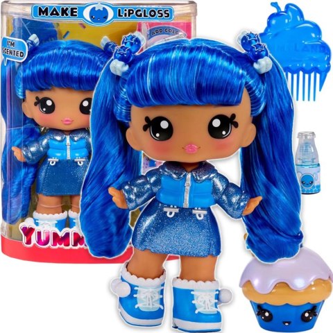 120803EUC Yummiland Large Doll + Lipgloss Pet- Rory Blueberry 120803EUC Yummiland Large Doll + Lipgloss Pet- Rory Blueberry