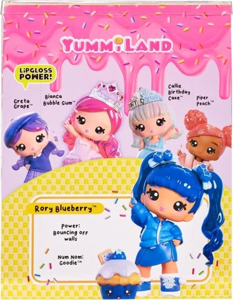120803EUC Yummiland Large Doll + Lipgloss Pet- Rory Blueberry 120803EUC Yummiland Large Doll + Lipgloss Pet- Rory Blueberry