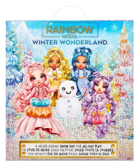 120827-EUC Rainbow High Winter Wonderland Doll- Bella (Pink) 120827-EUC Rainbow High Winter Wonderland Doll- Bella (Pink)