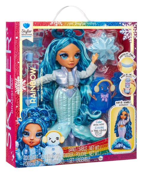 120834-EUC Rainbow High Winter Wonderland Doll- Skyler (Blue) 120834-EUC Rainbow High Winter Wonderland Doll- Skyler (Blue)