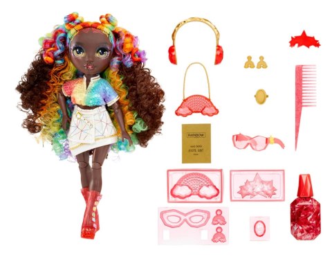 121381-EUC Rainbow High Creative Crystals Fashion Doll- Iris Bow 121381-EUC Rainbow High Creative Crystals Fashion Doll- Iris Bow
