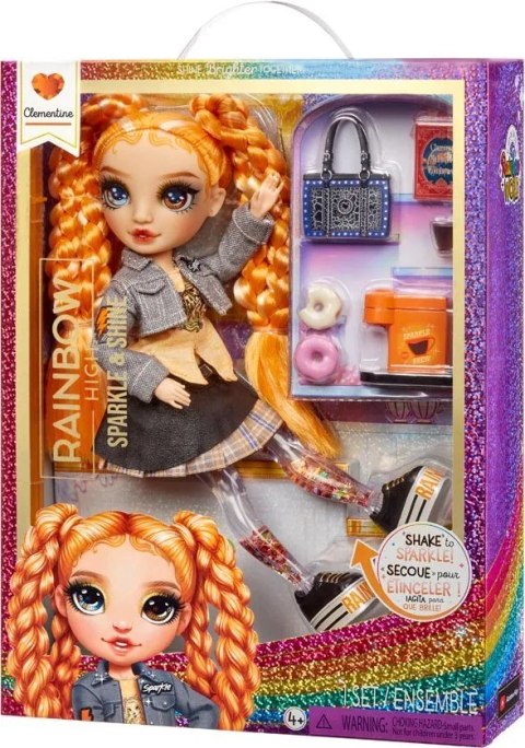 427803-INT Rainbow HighSparkle & Shine Fashion Dolls- CLEMENTINE (Orange) 427803-INT Rainbow HighSparkle & Shine Fashion Dolls- CLEMENTINE (Orange)