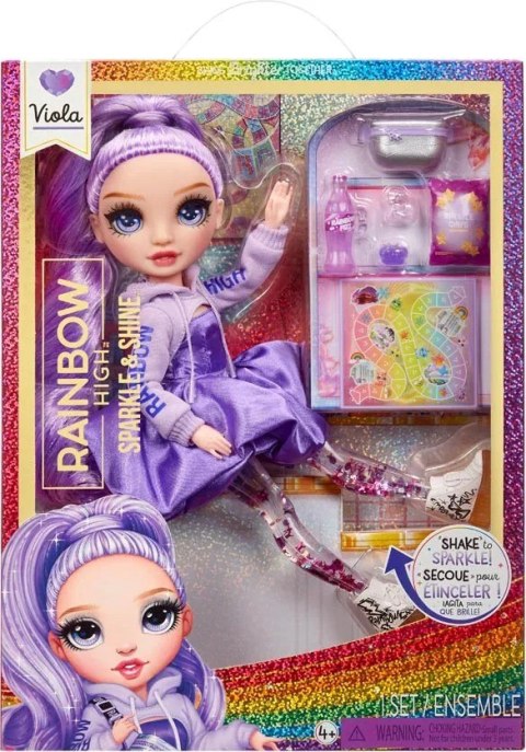427810-INT Rainbow High Sparkle & Shine Fashion Dolls- VIOLA (Purple) 427810-INT Rainbow High Sparkle & Shine Fashion Dolls- VIOLA (Purple)