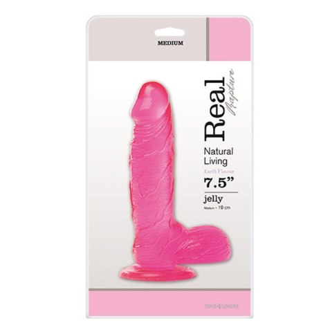 Idealnie naturalne dildo żyłki jądra główka 19cm Idealnie naturalne dildo żyłki jądra główka 19cm