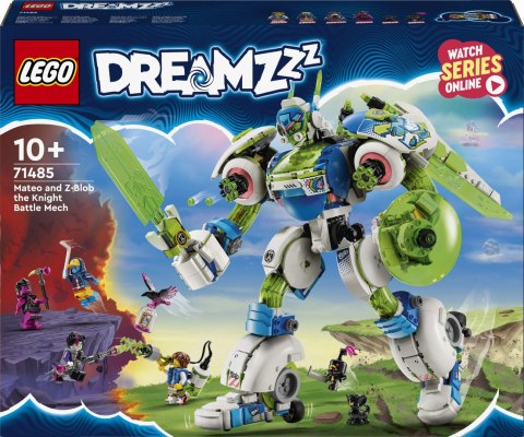 LEGO DREAMZzz Mech-rycerz Mateo i Z-Bloba 71485 LEGO DREAMZzz Mech-rycerz Mateo i Z-Bloba 71485
