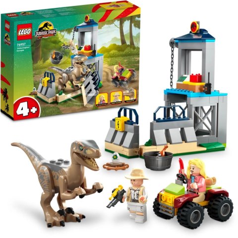 LEGO Jurassic World Ucieczka Welociraptora 76957 LEGO Jurassic World Ucieczka Welociraptora 76957