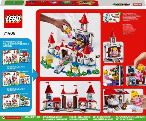 LEGO Mario Zamek Peach - zestaw rozszerzający 71408 LEGO Mario Zamek Peach - zestaw rozszerzający 71408