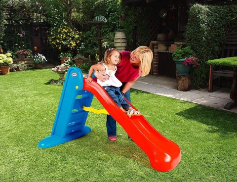 Little Tikes Easy Store Large Slide - Primary Duża Zjeżdżalnia 488410060 Niebieska Little Tikes Easy Store Large Slide - Primary Duża Zjeżdżalnia 488410060 Niebieska
