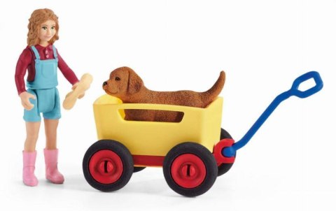 Schleich 42543 Wózek dla Psów Farm World Schleich 42543 Wózek dla Psów Farm World