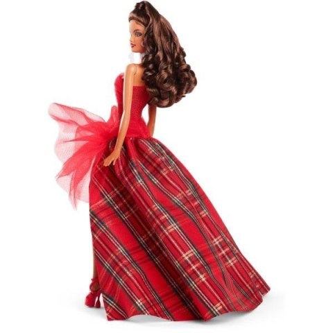 Barbie Świąteczna 2024 Szatynka Kolekcjonerska Barbie Świąteczna 2024 Szatynka Kolekcjonerska