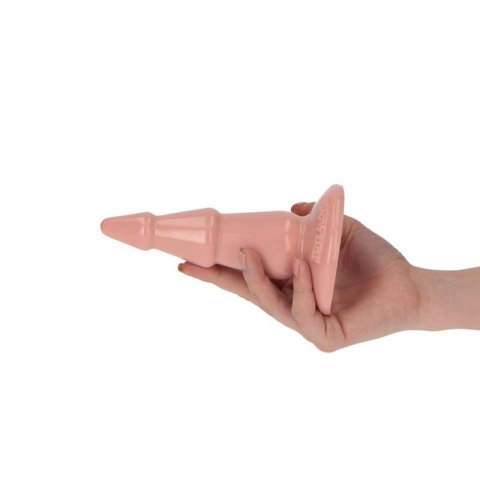 Korek plug analny stożek wieża z przyssawką 13cm Korek plug analny stożek wieża z przyssawką 13cm