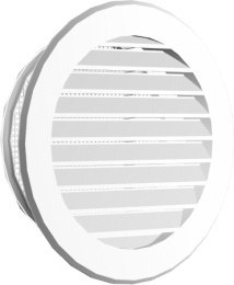 KRATKA OKRAGŁA FI80 115MM BIAŁA KRATKA OKRAGŁA FI80 115MM BIAŁA