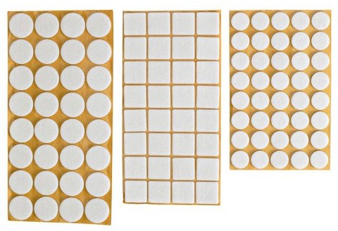 PODKŁADKA FILCOWA BLISTER BIAŁA FI 25MM - 12SZT PODKŁADKA FILCOWA BLISTER BIAŁA FI 25MM - 12SZT