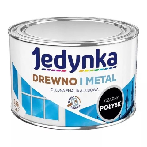 EMALIA ALKIDOWA DO DREWNA I METALU CZARNY 0,36L EMALIA ALKIDOWA DO DREWNA I METALU CZARNY 0,36L