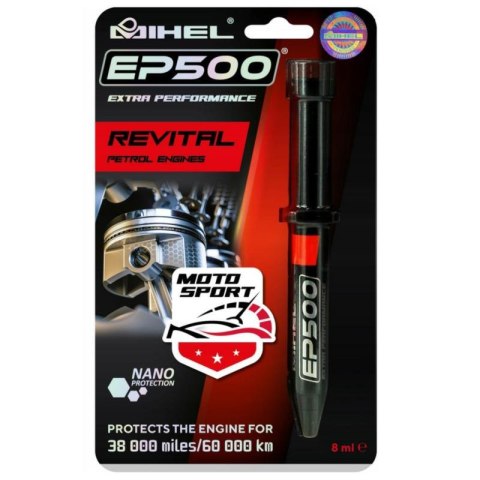 MIHEL DODATEK DO OLEJU Z SILNIKIEM BENZYN. EP500 SPORT PEM MIHEL DODATEK DO OLEJU Z SILNIKIEM BENZYN. EP500 SPORT PEM