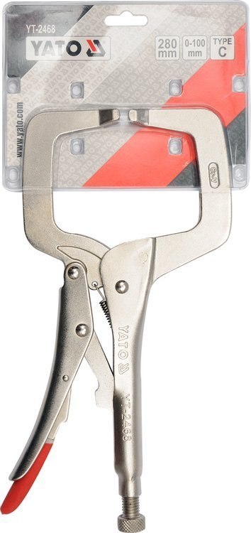 SZCZYPCE ZACISKOWE KLAMROWE TYPU C 280MM SZCZYPCE ZACISKOWE KLAMROWE TYPU C 280MM