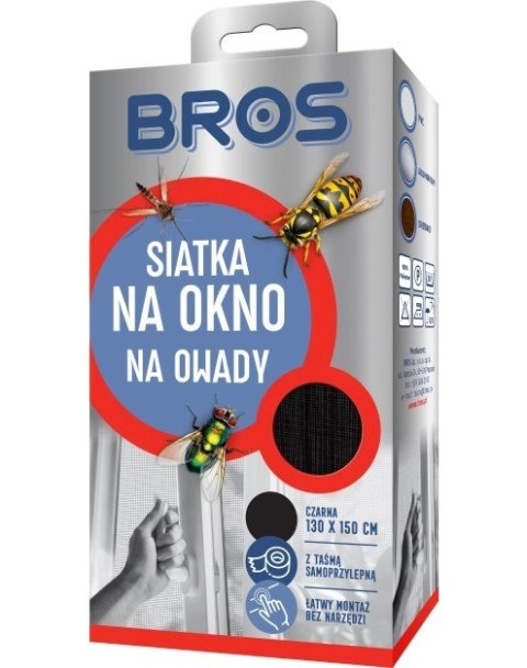 SIATKA PRZECIW OWADOM 130X150 - CZARNA SIATKA PRZECIW OWADOM 130X150 - CZARNA