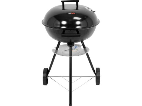 GRILL WĘGLOWY OKRĄGŁY Z POKRYWĄ, 41CM GRILL WĘGLOWY OKRĄGŁY Z POKRYWĄ, 41CM