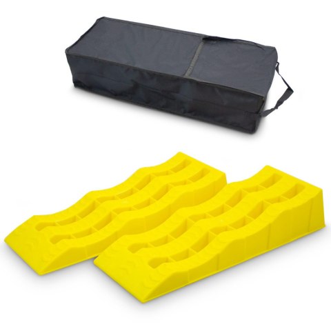 BITUXX 2 rampy najazdowe 210mm rampa kompensacyjna 4cm 7cm 10cm samochód kempingowy 3500kg BITUXX 2 rampy najazdowe 210mm rampa kompensacyjna 4cm 7cm 10cm samochód kempingowy 3500kg