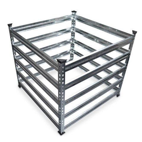 Kompostownik stalowy ogrodowy 120x120cm Kompostownik stalowy ogrodowy 120x120cm