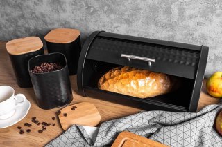 CHLEBAK STALOWY POJEMNIK NA PIECZYWO Z POJEMNIKAMI 2696 BRUNBESTE