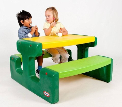 Little Tikes Large Picnic Table - Evergreen Duży Stolik Do Zabawy 466A00060 Zielony Little Tikes Large Picnic Table - Evergreen Duży Stolik Do Zabawy 466A00060 Zielony