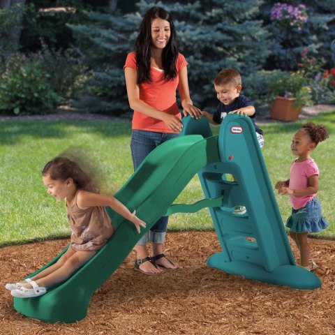 Little Tikes Zjeżdżalnia Easy Store Go Green Zielona 150 cm 173974 Little Tikes Zjeżdżalnia Easy Store Go Green Zielona 150 cm 173974
