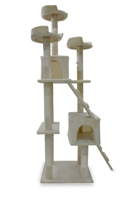 Drapak drzewko Legowisko Wieża dla Kota 170cm Beżowy Drapak drzewko Legowisko Wieża dla Kota 170cm Beżowy