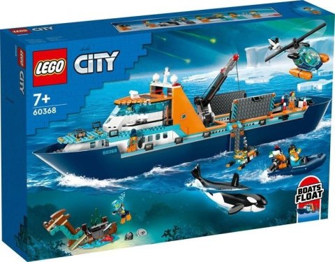 LEGO(R) CITY 60368 Łódź badacza Arktyki LEGO(R) CITY 60368 Łódź badacza Arktyki