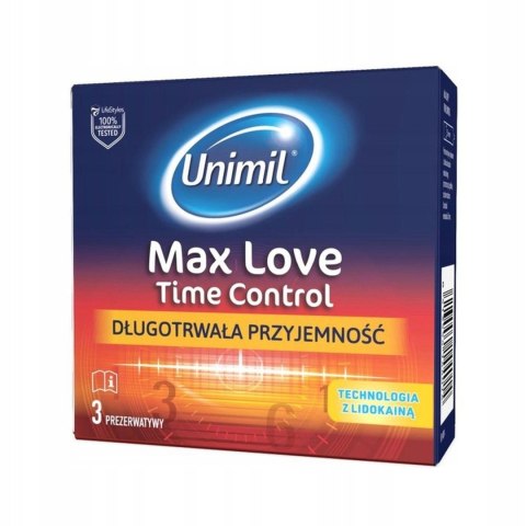 Prezerwatywy UNIMIL BOX 3 MAX LOVE Prezerwatywy UNIMIL BOX 3 MAX LOVE