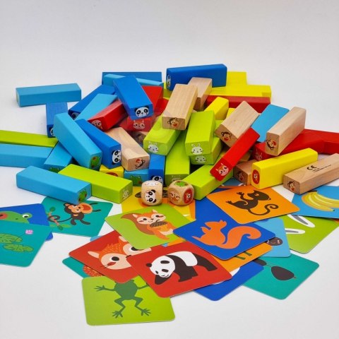 TOOKY TOY Gra Zręcznościowa Zwierzęta 82 el.