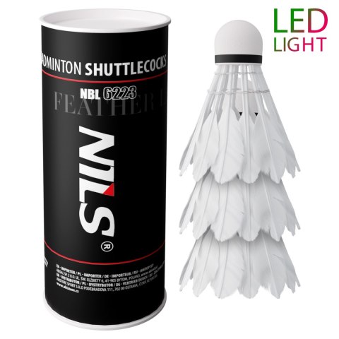 NBL6223 LOTKI Z PIÓR LED 3 SZT. NILS NBL6223 LOTKI Z PIÓR LED 3 SZT. NILS