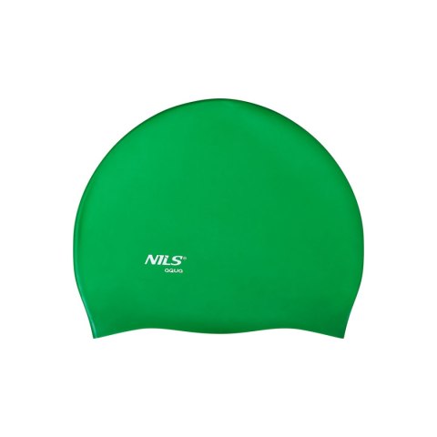 NQC JEDNOKOLOROWY GR02 ZIELONY CZEPEK SILIKONOWY NILS AQUA NQC JEDNOKOLOROWY GR02 ZIELONY CZEPEK SILIKONOWY NILS AQUA
