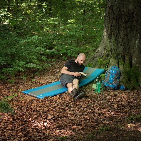 NC4340 NIEBIESKO-SZARA MATA SAMOPOMPUJĄCA NILS CAMP