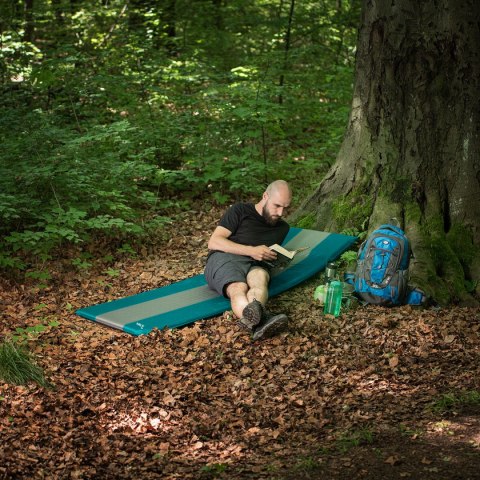 NC4340 NIEBIESKO-SZARA MATA SAMOPOMPUJĄCA NILS CAMP