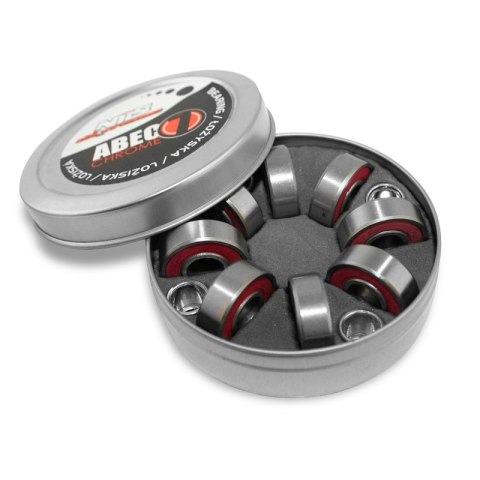 ABEC-7 RS CZERWONE CHROME ŁOŻYSKA (8 szt) OPAK. METAL NILS EXTREME ABEC-7 RS CZERWONE CHROME ŁOŻYSKA (8 szt) OPAK. METAL NILS EXTREME