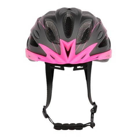 MTW291 CZARNO-RÓŻOWY ROZM. S (50-59CM) KASK NILS EXTREME